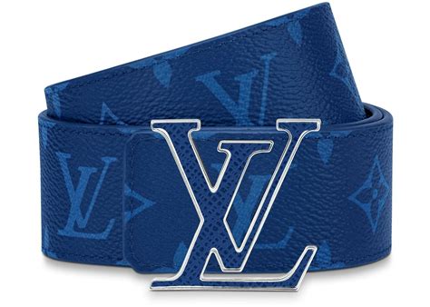 lv riem blauw|Belts Collection for Men .